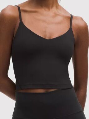 lululemon athletica Align Black V-Neck Adjustable-Strap Cami